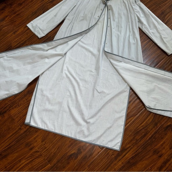 Louis Feraud Vintage Set Shirt Dress with Culottes Shorts Side Slit Size small - Picture 7 of 16